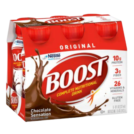 Boost Original Nutritional Drink Chocolate bebida nutricional 6 pack