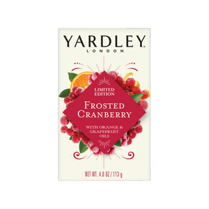 Yardley London Frosted Cranberry Limited Edition Bar Soap (4oz)