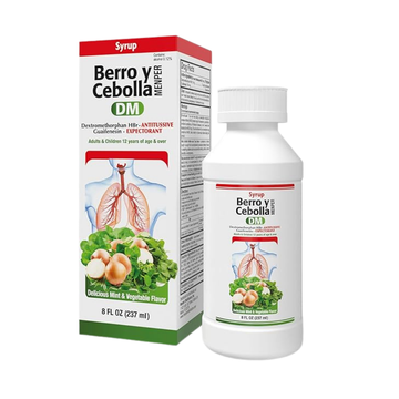 Jarabe para la tos Menper Berro y Cebolla DM Multi-Symptom 8oz.