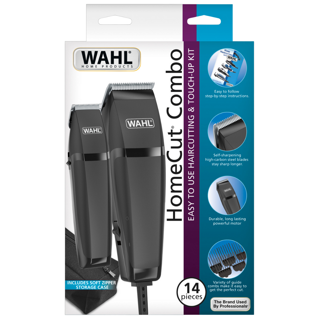 Wahl HomeCut Combo Haircutting Kit maquina cortar pelo 14 piezas