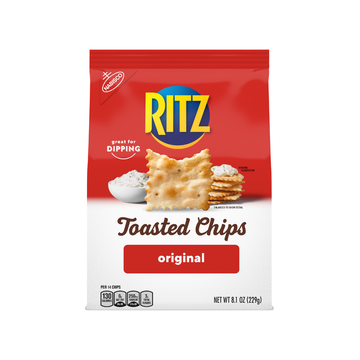 Ritz Toasted Chips Original 8.1oz chips horneados snack