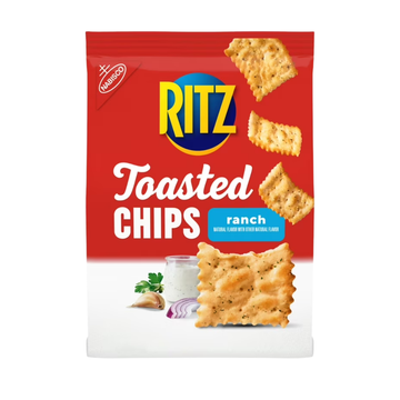 Ritz Toasted Chips Ranch 8.1oz chips horneados ranch