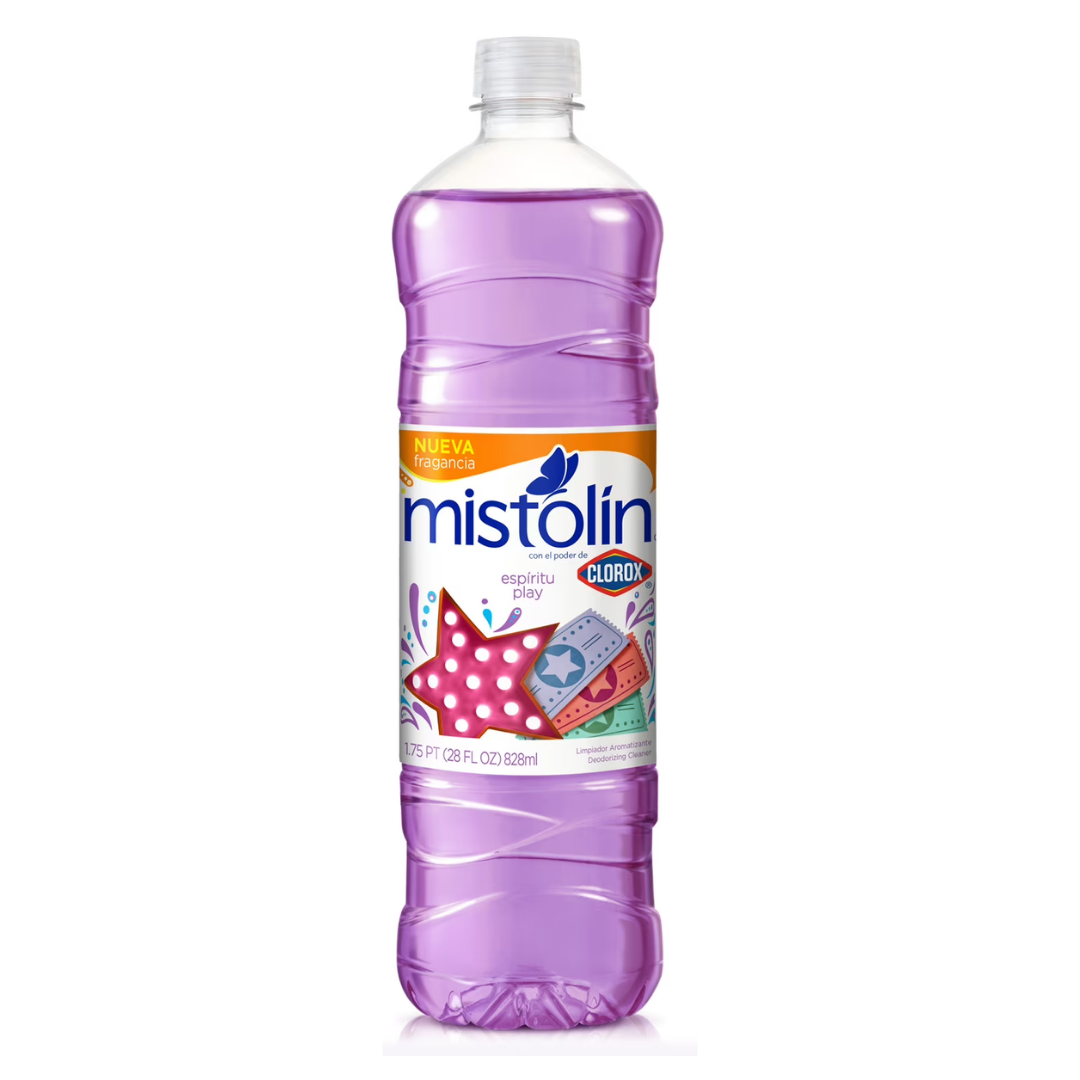 Limpiador multiuso Mistolin Espíritu Play frescura duradera 28oz
