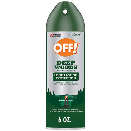 OFF! Deep Woods Mosquito Repellent V up to 8 Hours of Protection from Mosquitoes 6 oz OFF! – Farmacia Savia Puerto Rico