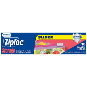 Ziploc Slider Storage Bags Expandable Bottom Gallon - 18.0 ea Ziploc – Farmacia Savia Puerto Rico