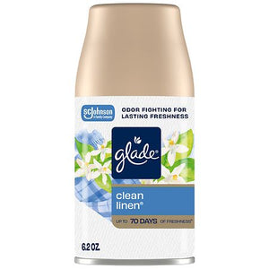 Glade Automatic Spray Refill Air Freshener Clean Linen® 6.2 oz Glade – Farmacia Savia Puerto Rico