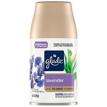 Glade Automatic Spray Tranquil Lavender & Aloe Automatic Air Freshener 1 Piece Glade – Farmacia Savia Puerto Rico