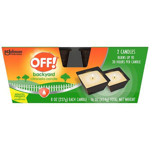 OFF! Citronella Outdoor Bug Deterrent Mosquito Candle - 2ct/8oz each OFF! – Farmacia Savia Puerto Rico