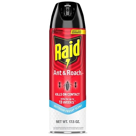 Raid Ant & Roach Insect Killer Indoor Insecticide Residual Killing Power Outdoor Fresh Scent 17.5 oz Raid – Farmacia Savia…