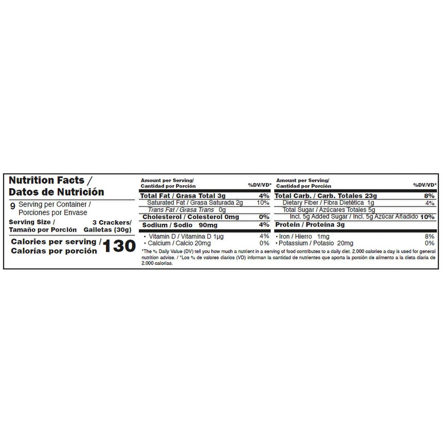 Crackers de Miel Bajas en Sodio TOSH 9.52 oz