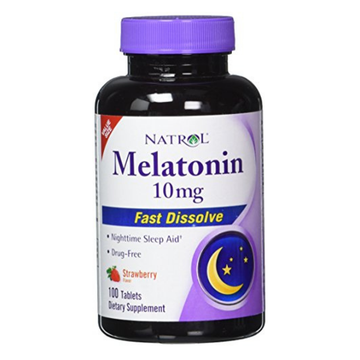 Natrol Melatonin 10mg Fast Dissolve Strawberry melatonina 100 tabletas