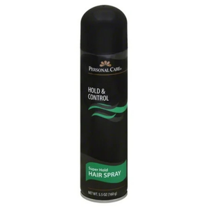 Personal Care Hold & Control Super Hold Hair Spray (5.5 oz)