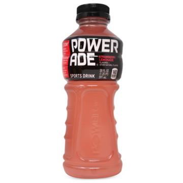 Powerade Strawberry Sports Drink 20oz bebida deportiva fresa