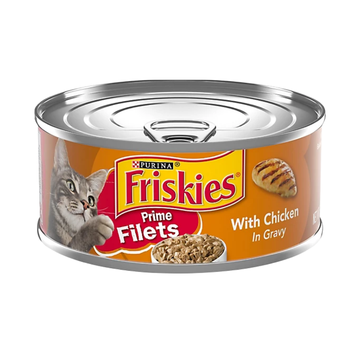 Comida húmeda para gatos Purina Friskies Prime Filets pollo en salsa 5.5 oz