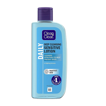 Clean & Clear Daily Deep Cleanser Sensitive Lotion limpiador piel sensible 200ml