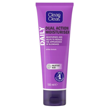 Clean & Clear Daily Dual Action Moisturiser hidratante facial ligero 100ml