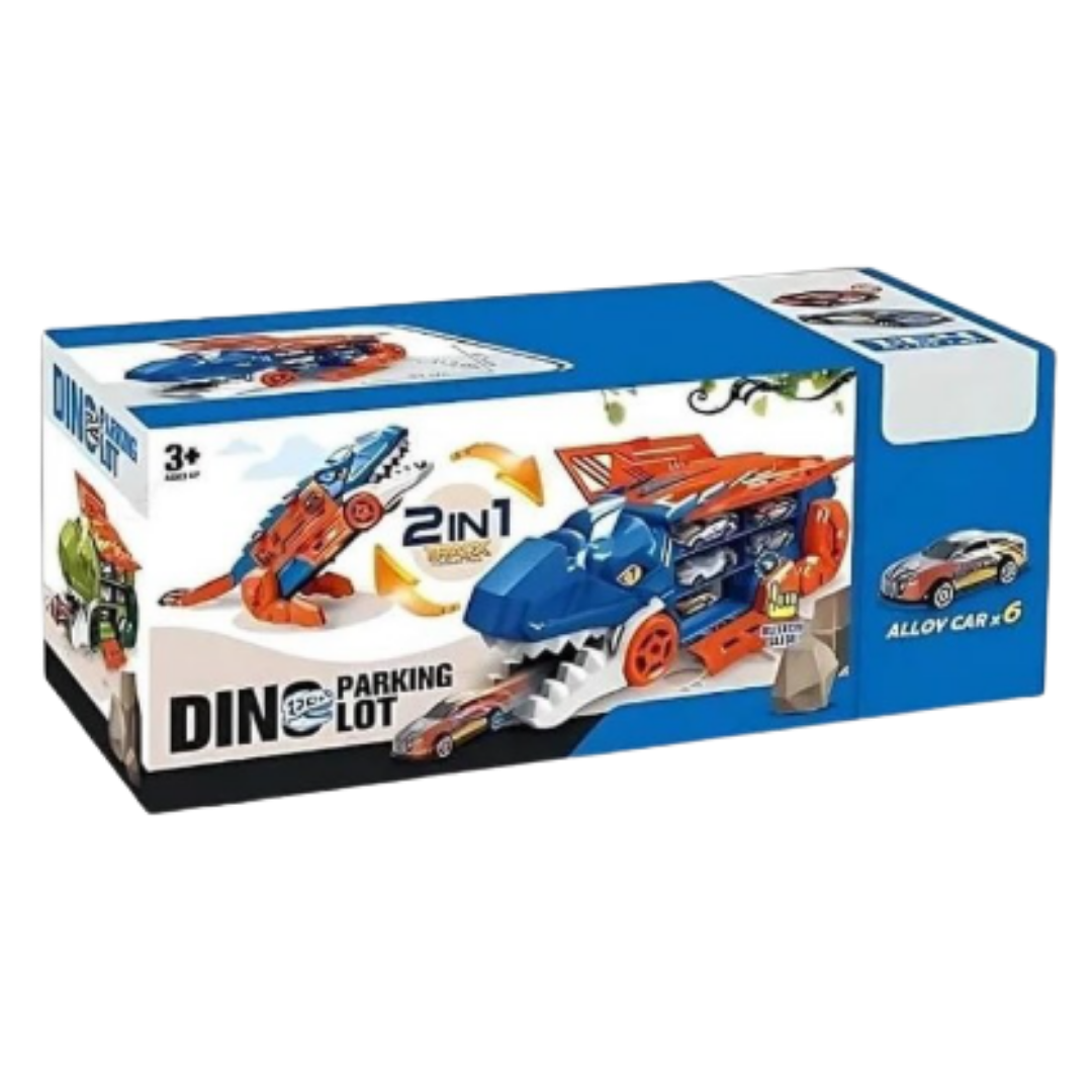 Six Six Zero 2 in 1 Track Truck camión bomberos pista gigante 140cm