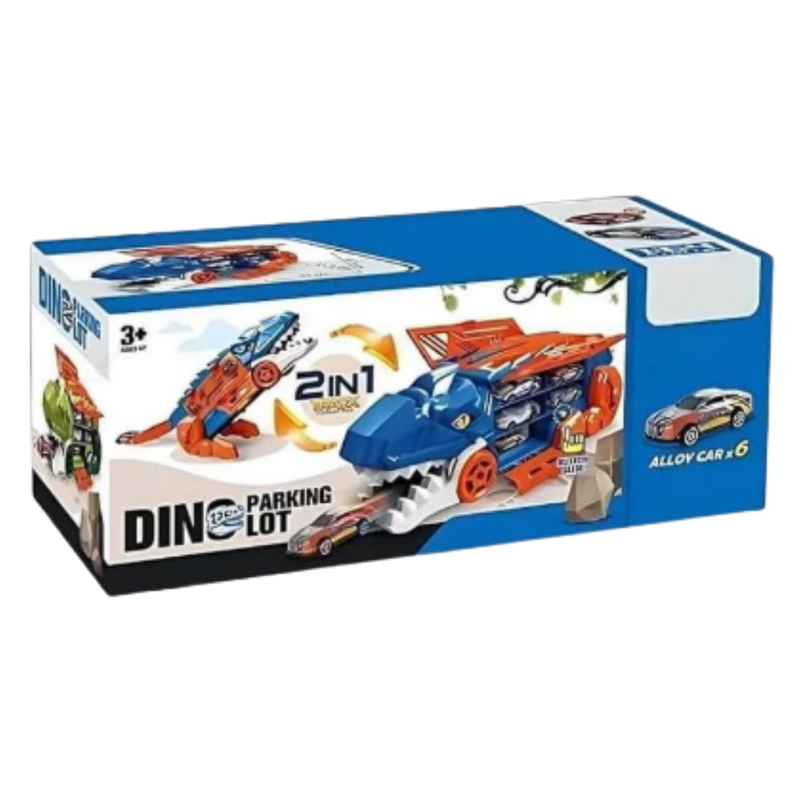 Six Six Zero 2-in-1 Fire Truck Deformation Track Set (Super Size 55