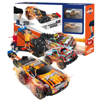 Six Six Zero Speed Leap pista coches lanzador aire pisotón