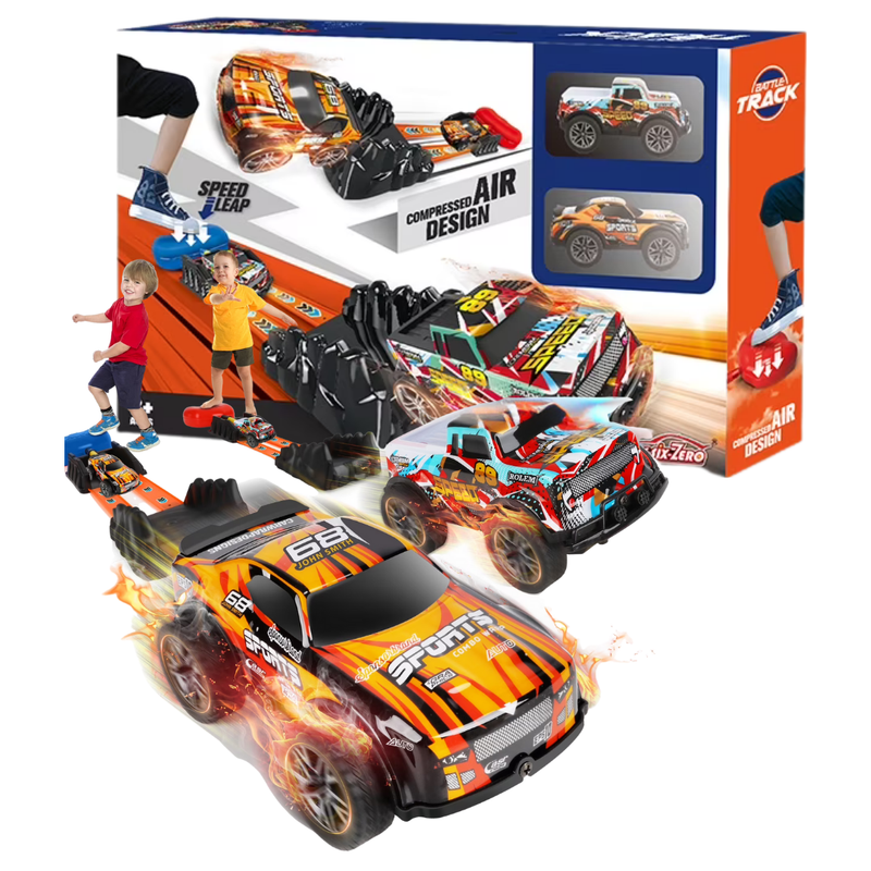 Six Six Zero Speed Leap Battle Track with Air Launcher