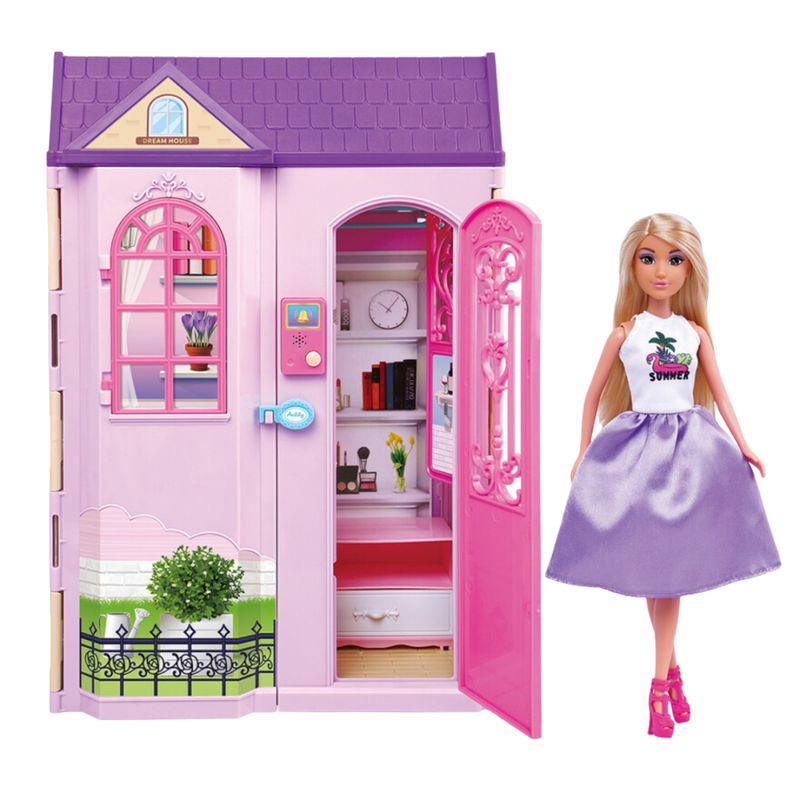 Anlily Dream House Dollhouse with Doll