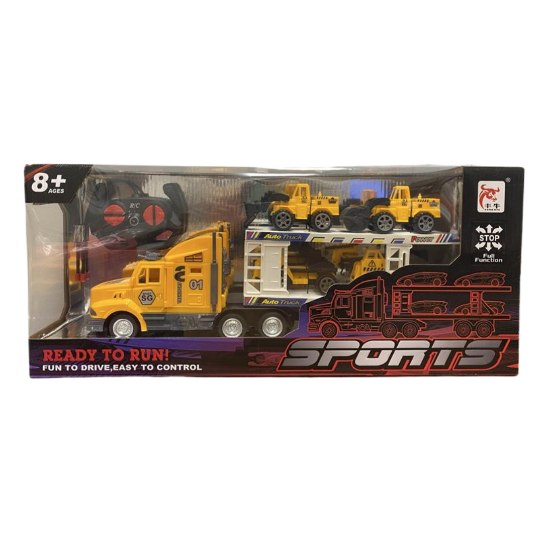 Feng Niu RC Transport Truck camión control remoto transporte construcción