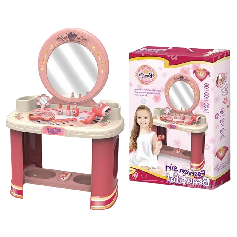 Little Princess Glamour Vanity Table with Lights, Sound & Accessories