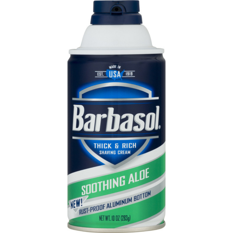 Barbasol Soothing Aloe Thick & Rich Shaving Cream (11oz)