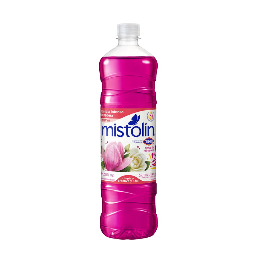 Limpiador multiuso Mistolin Flores de Primavera fragancia floral 28oz