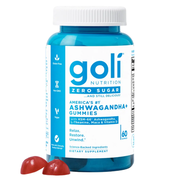 Goli Ashwagandha Sugar-Free Gummies 60 ct