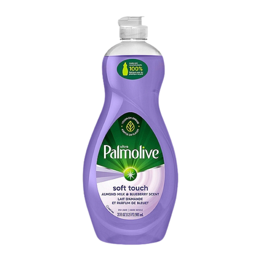 Jabón de platos Palmolive Ultra Soft Touch Leche de Almendras y Arándanos 20oz.