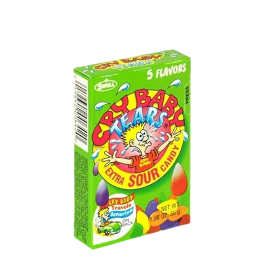 Cry Baby Tears Extra Sour Candy 1.98oz caramelos súper ácidos