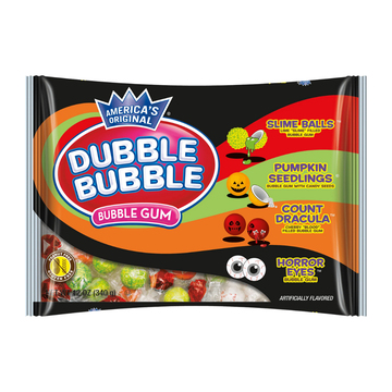 Dubble Bubble Halloween Gum chicle sabor clásico