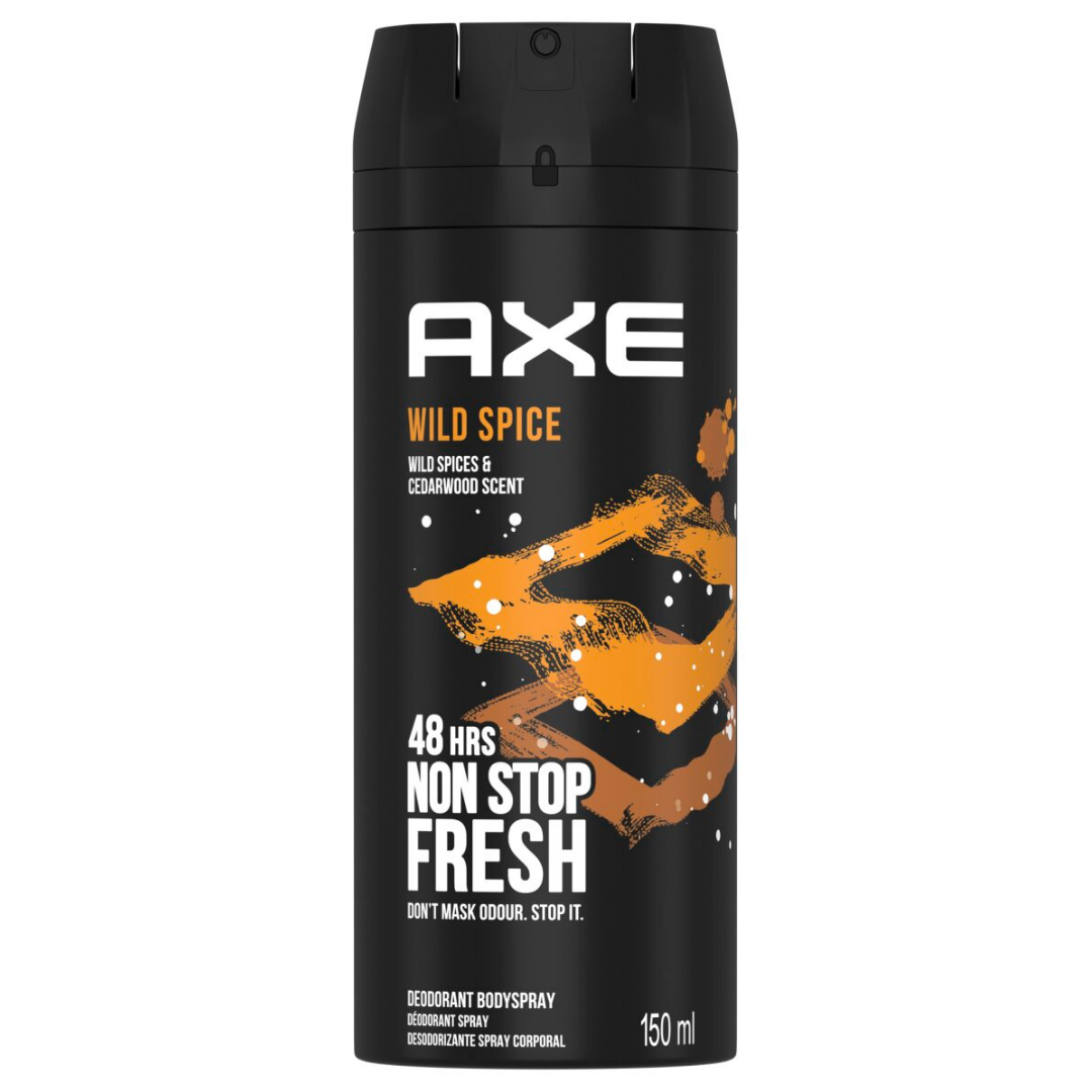 Axe Wild Spice Body Spray desodorante hombre especias cedro 150ml