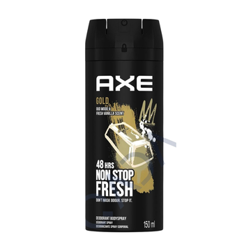 Axe Gold Body Spray desodorante hombre oud wood vainilla 150ml