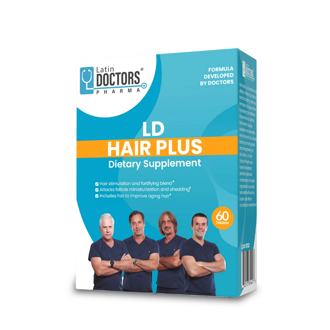 Suplemento para el cabello Latin Doctors Pharma LD Hair Plus 60 tabletas