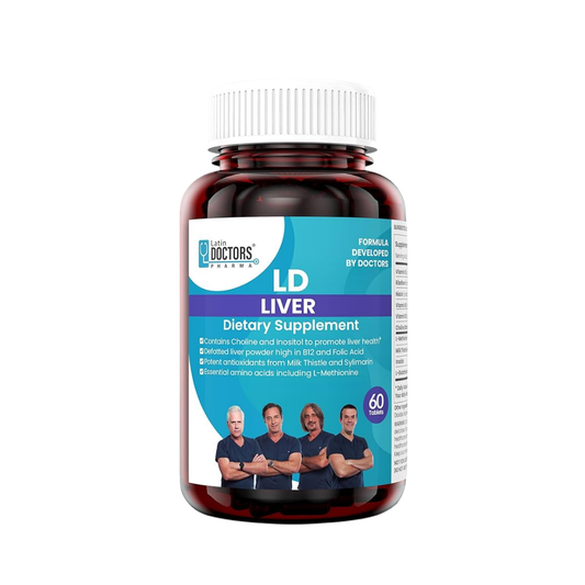 Suplemento para salud hepática LD Liver Latin Doctors 60 tabletas