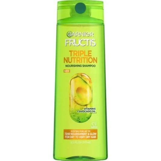 Garnier Fructis Triple Nutrition Shampoo hidratante cabello seco 12.5oz