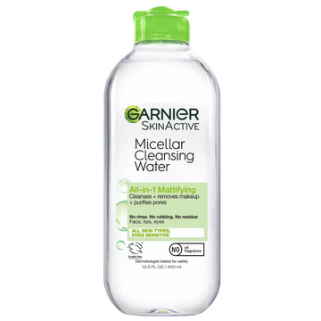 Garnier SkinActive Micellar Cleansing Water Vitamin C limpieza y luminosidad 13.5oz