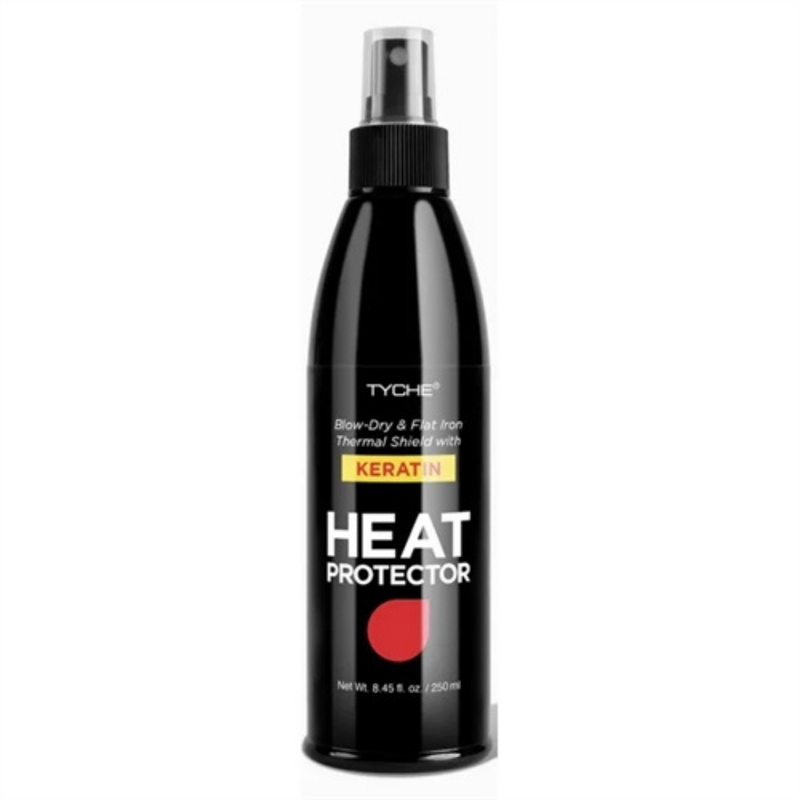 Tyche Blow-Dry & Flat Iron Thermal Shield with Keratin Heat Protector (6oz)