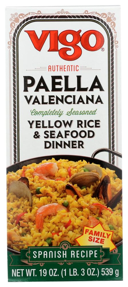 Paella Valenciana con Arroz y Mariscos  | VIGO| 19 oz