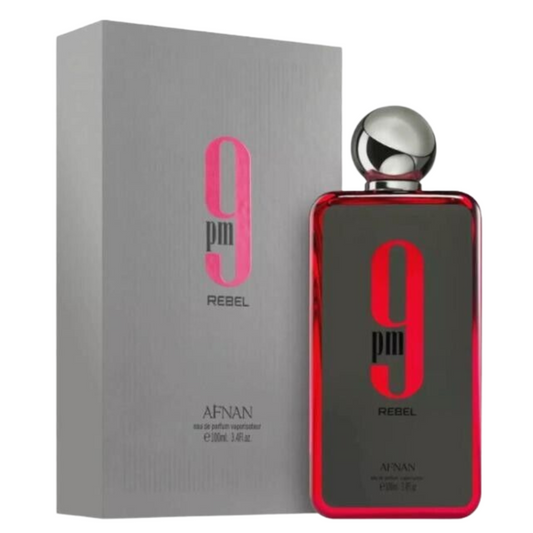 Afnan 9PM Rebel Eau de Parfum 3.4oz perfume noche