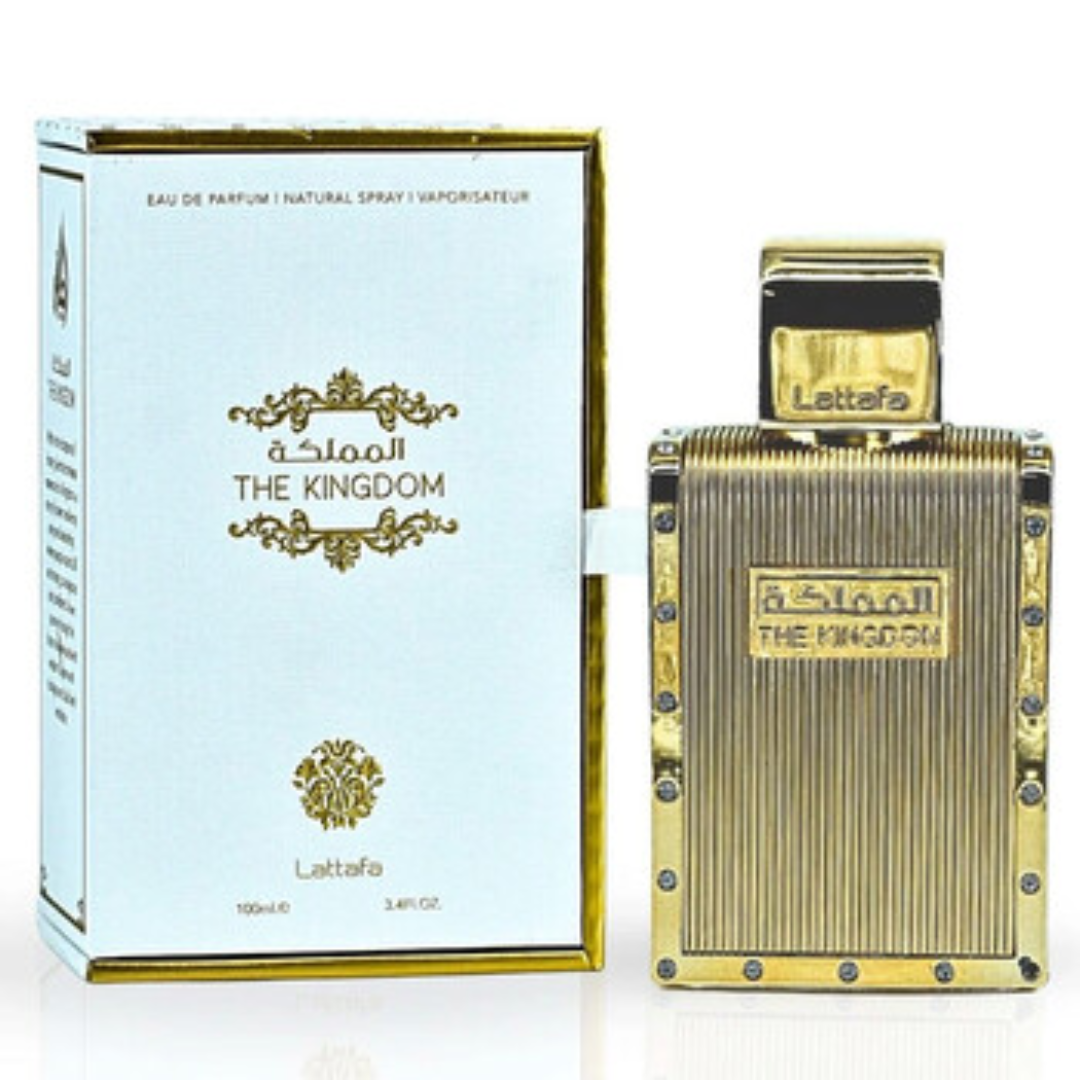 Lattafa The Kingdom Eau de Parfum 3.4oz perfume exclusivo