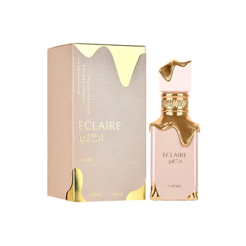 Perfume Lattafa Eclaire Eau de Parfum para mujer fragancia gourmand 100ml.