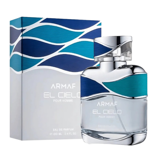 Armaf El Cielo Eau de Parfum Men fragancia fresca 3.4oz