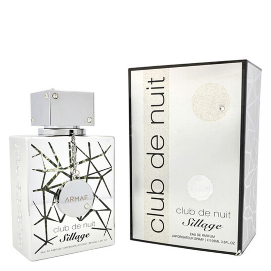 Armaf Club de Nuit Sillage Eau de Parfum Unisex 3.6oz – fragancia Floral Woody Musk
