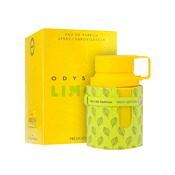 Perfume para hombre Armaf Odyssey Limoni Fresh Edition botella amarilla 3.3oz