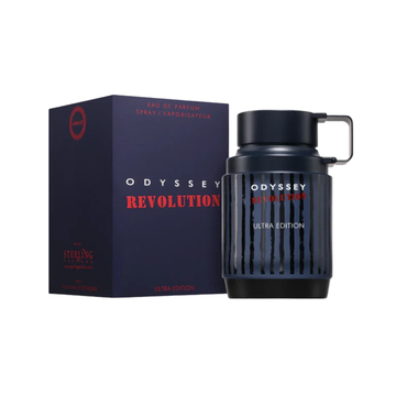 Fragancia Armaf Odyssey Revolution Ultra Edition botella azul oscuro 100ml.