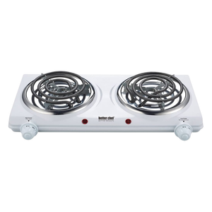 Quemador doble Better Chef IM-302DB en acero inoxidable