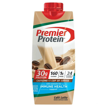 Premier Protein Shake café latte proteína energía 11oz